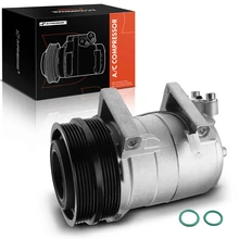2008-2013 Volvo C30 AC Compressor with Clutch with 5-Groove Pulley A-Premium APACC230