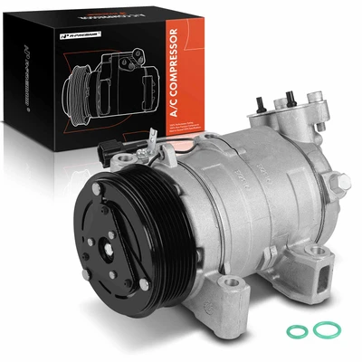 AC Compressor with Clutch & Pulley