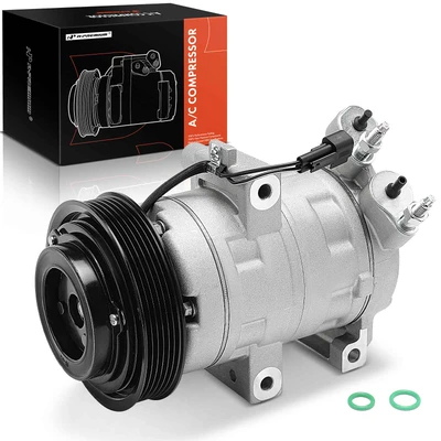 AC Compressor with Clutch & Pulley