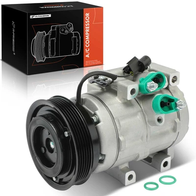 AC Compressor with Clutch & Pulley