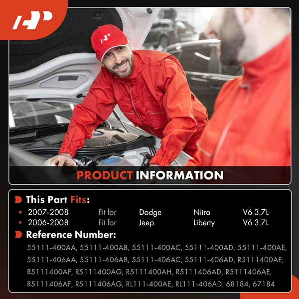 AC Compressor with Clutch with 6-Groove Pulley A-Premium APACC290