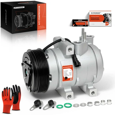 AC Compressor with Clutch