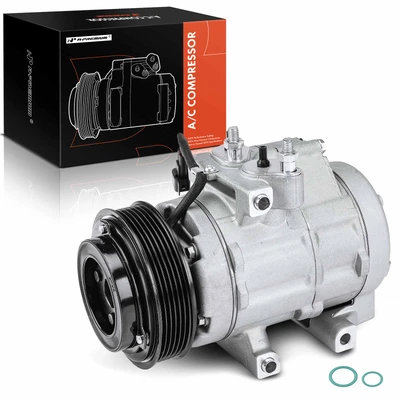 AC Compressor with Clutch & 6-Groove Pulley & FS20 Style