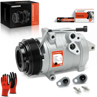 AC Compressor with Clutch