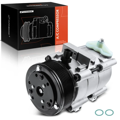 AC Compressor with Clutch & Pulley