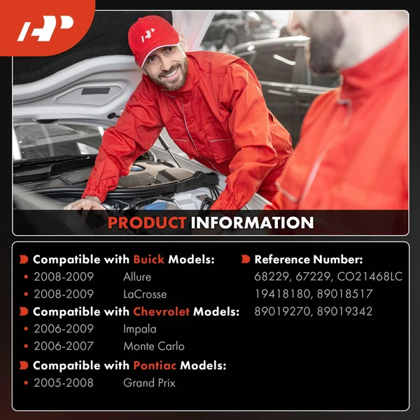 AC Compressor with Clutch with 6-Groove Pulley A-Premium APACC741