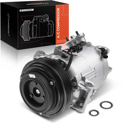AC Compressor with Clutch & Pulley