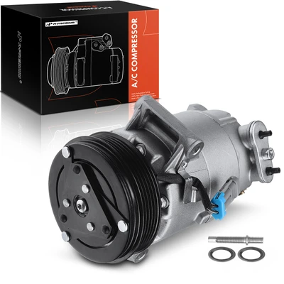 AC Compressor with Clutch & Pulley