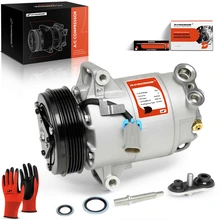 2002-2005 Chevrolet Cavalier AC Compressor with Clutch with 5-Groove Pulley A-Premium APACC294