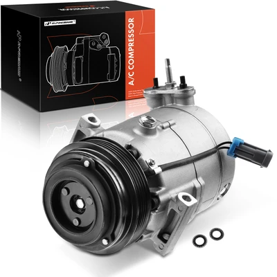 AC Compressor with Clutch & Pulley