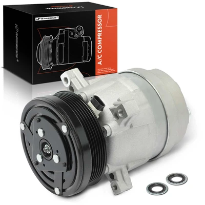 AC Compressor with Clutch & Pulley