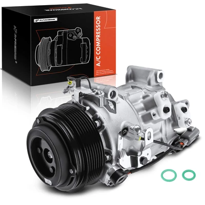 AC Compressor with Clutch & Pulley