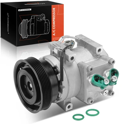 AC Compressor with Clutch & Pulley