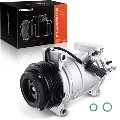 AC Compressor with Clutch & Pulley