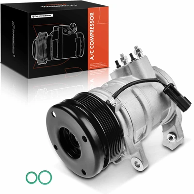 2007-2008 Chrysler Aspen AC Compressor with Clutch with 7-Groove Pulley A-Premium APACC123