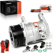 2004-2008 Dodge Durango AC Compressor with Clutch with 7-Groove Pulley A-Premium APACC123