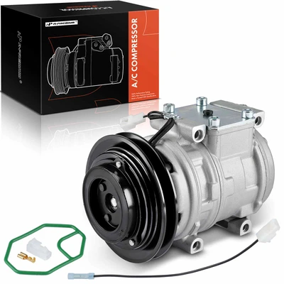 AC Compressor with Clutch & Pulley