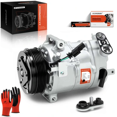 AC Compressor with Clutch