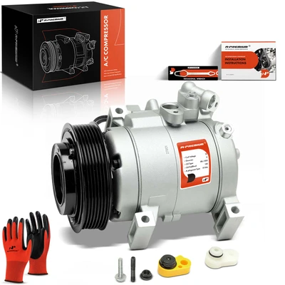 AC Compressor with Clutch