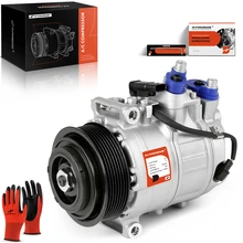 2016 Mercedes-Benz GL350 AC Compressor with Clutch with 7-Groove Pulley A-Premium APACC674