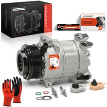 2019 Ford Transit-250 A/C Compressor with Clutch with 6-Groove Pulley A-Premium APACC975