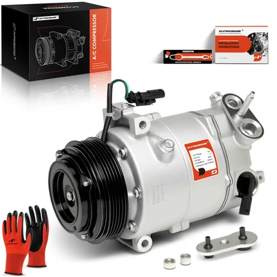 AC Compressor with Pulley & Clutch