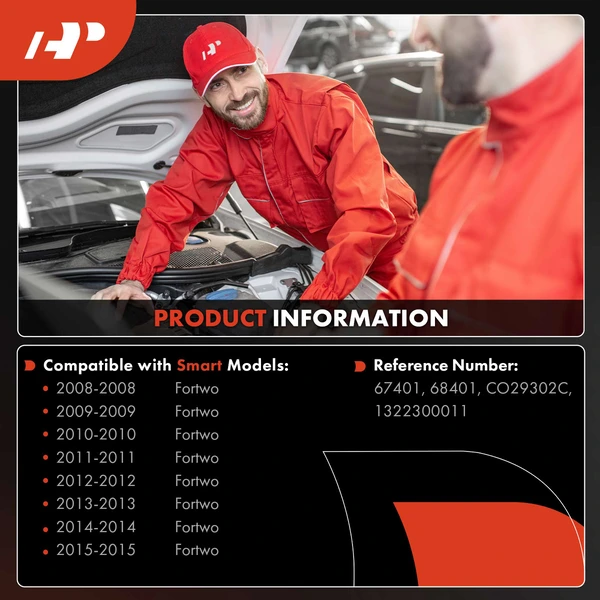 AC Compressor with Clutch with 4-Groove Pulley A-Premium APACC675