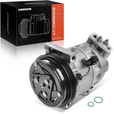 AC Compressor with Clutch & Pulley
