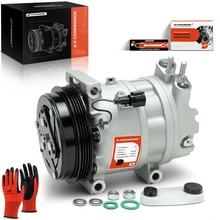 2003-2006 Nissan 350Z AC Compressor with Clutch with 4-Groove Pulley A-Premium APACC387