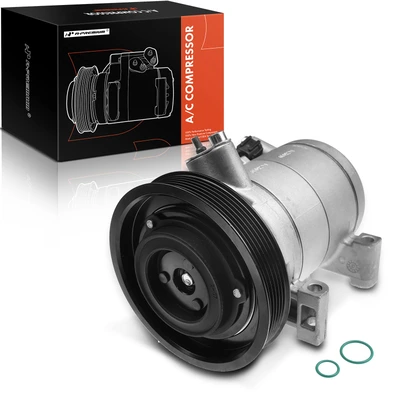 AC Compressor with Clutch & Pulley