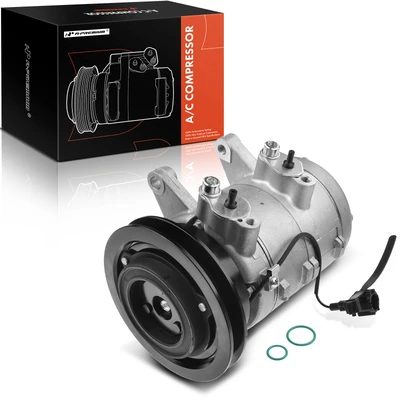 AC Compressor with Clutch & Pulley