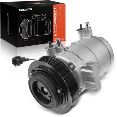 AC Compressor with Clutch & Pulley