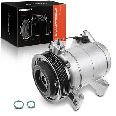 AC Compressor with Clutch & Pulley