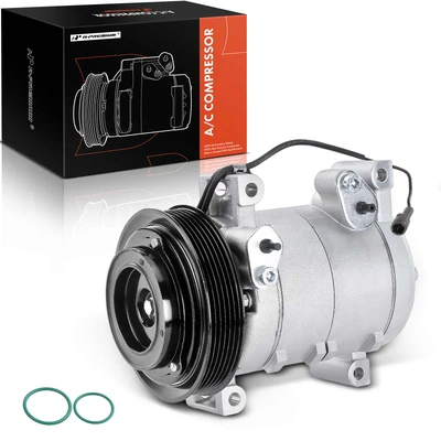 AC Compressor with Clutch & Pulley