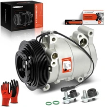 AC Compressor with Clutch & Pulley