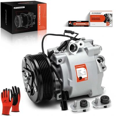 AC Compressor with Clutch