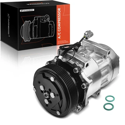 AC Compressor with Clutch & Pulley
