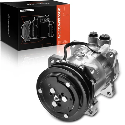 AC Compressor with Clutch & Pulley