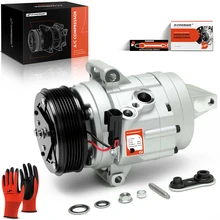 2010-2012 Ford Fusion AC Compressor with Clutch with 6-Groove Pulley A-Premium APACC389