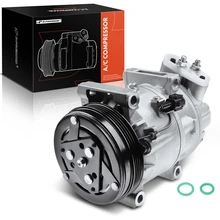 AC Compressor with Clutch & Pulley