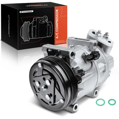 AC Compressor with Clutch & Pulley