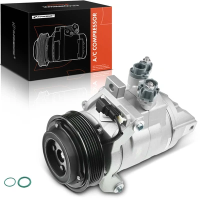 2015-2017 Ford F-150 AC Compressor with Clutch with 6-Groove Pulley A-Premium APACC209