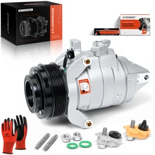2015-2017 Ford F-150 AC Compressor with Clutch with 6-Groove Pulley A-Premium APACC209
