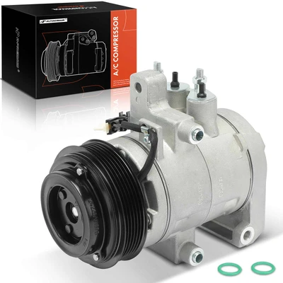 AC Compressor with Clutch & Pulley