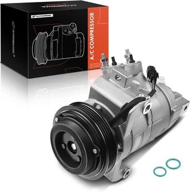 AC Compressor with Clutch & Pulley