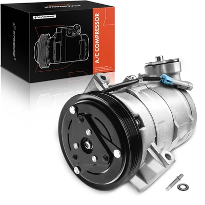 AC Compressor with Clutch & Pulley