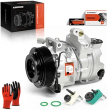 2009-2019 Nissan 370Z AC Compressor with Clutch with 7-Groove Pulley A-Premium APACC393