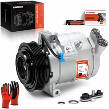 2012 Chevrolet Sonic AC Compressor with Clutch with 6-Groove Pulley A-Premium APACC135