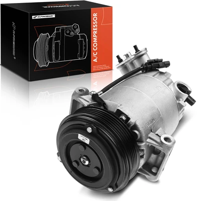 AC Compressor with Clutch & Pulley
