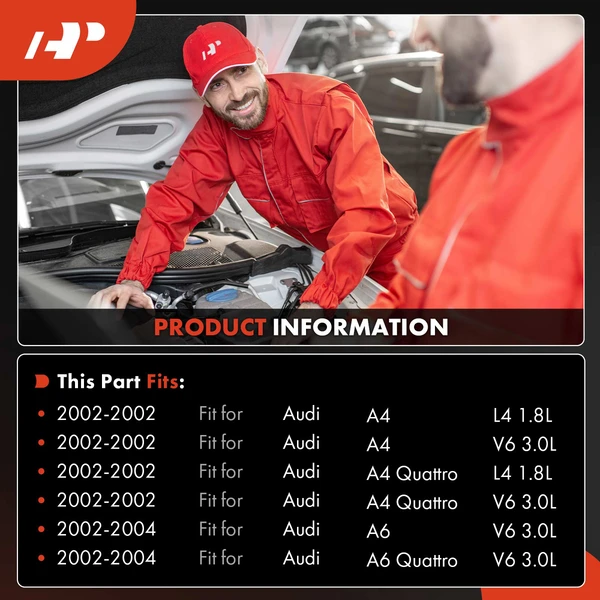 AC Compressor with Clutch with 6-Groove Pulley A-Premium APACC100